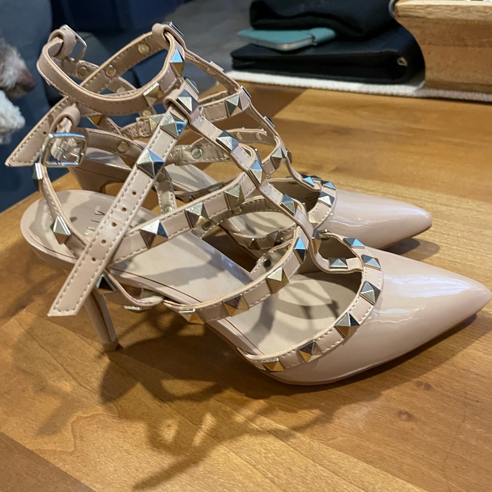 NEVER WORN - Mix No. 6 Rock Stud Heels